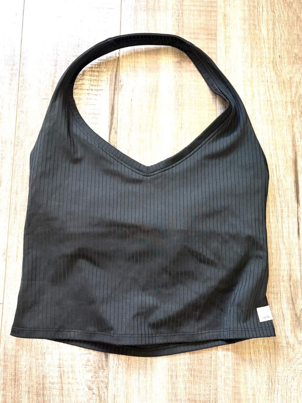 NWOT Vuori Ribbed Halter Top (washed once)